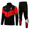 AC Milan Ensemble Vestes d'Entraînement 21-22 Noire Pour Homme